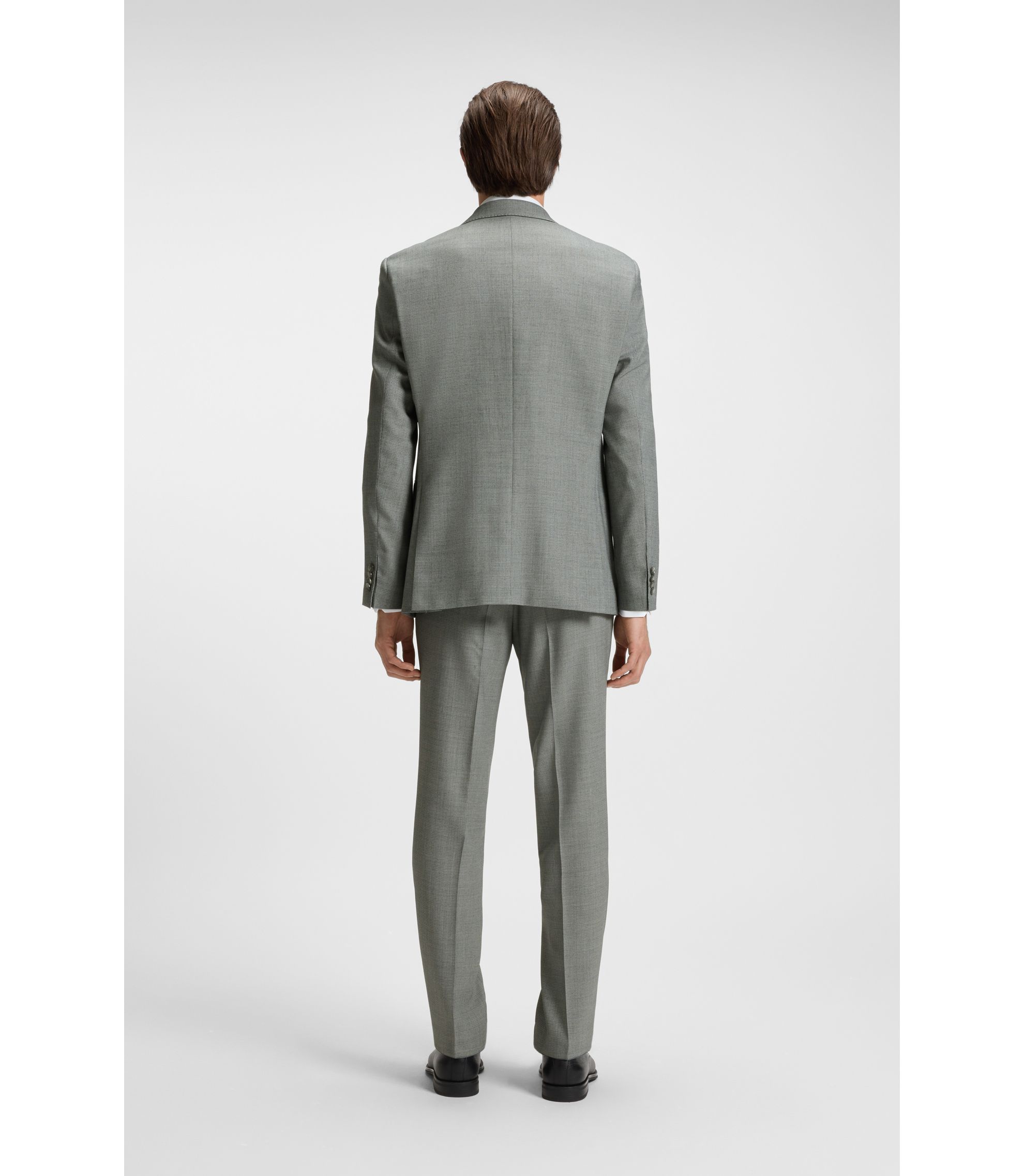 メンズスーツ シルバー M L XL シルバー スーツ for Men by HUGO BOSS | Slim, Tailored