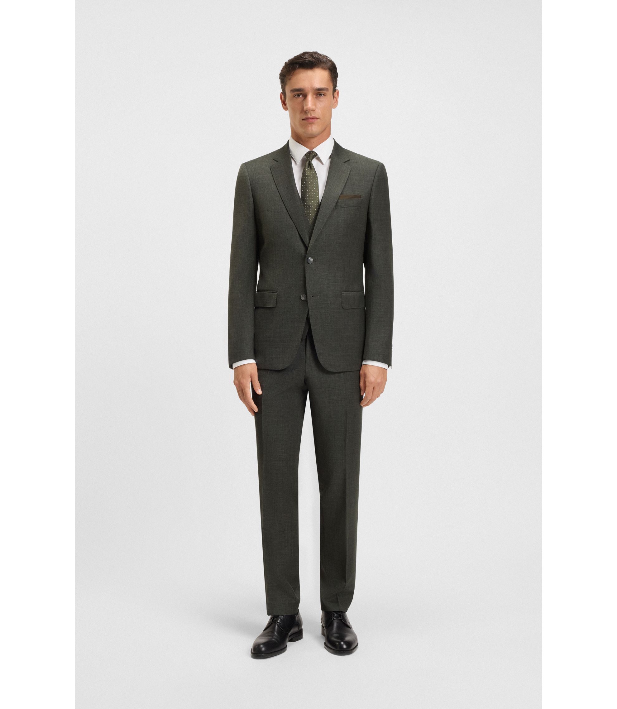 Marron Costumes trois pièces for Hommes by HUGO BOSS Slim