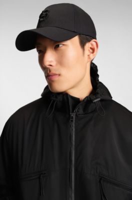 THE CHANGE HeiQ AeoniQ&trade; waterproof rain jacket , Black