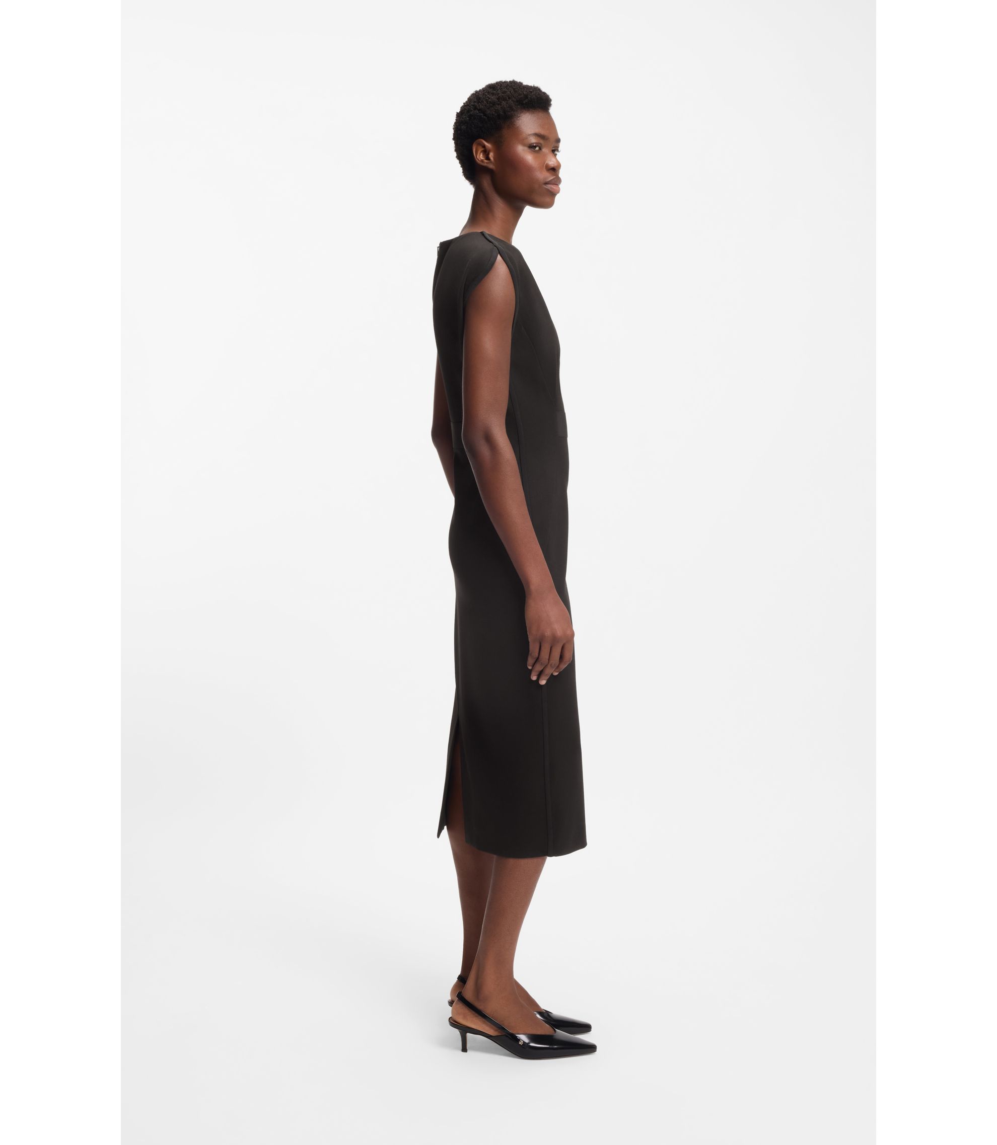 grey knit dress Gro knit dress