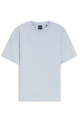 Boss Relaxed-fit T-shirt in mercerised cotton dam – bild 4