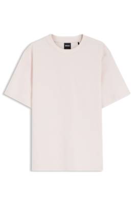 Relaxed-fit T-shirt in mercerised cotton 1