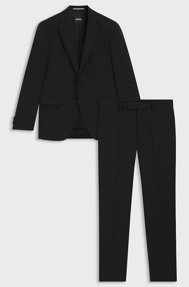 黒 スーツ for Men by HUGO BOSS | Slim, Tailored & Regular Fit 黒 スーツ for Men by HUGO BOSS | Slim, Tailored & Regular Fit
