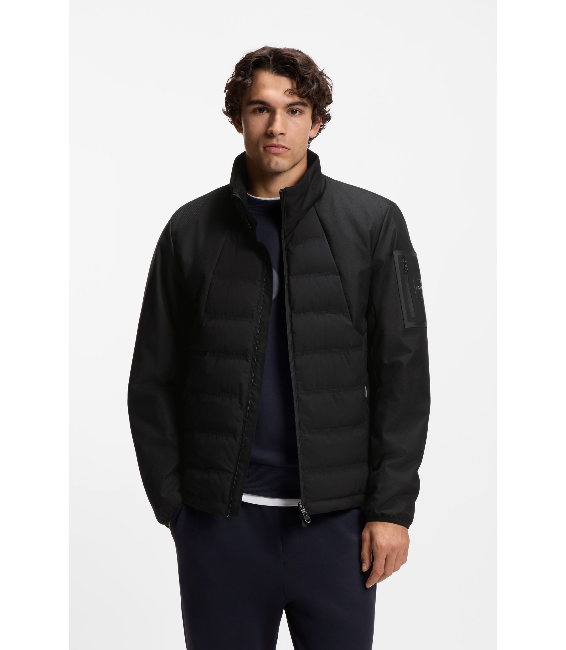 Wasserabweisende Jacke mit Daunenfüllung