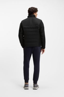 Water-repellent jacket with down filling, Black