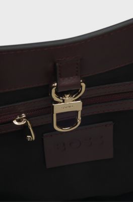 Bucket bag with Double B monogram charm, Light Purple