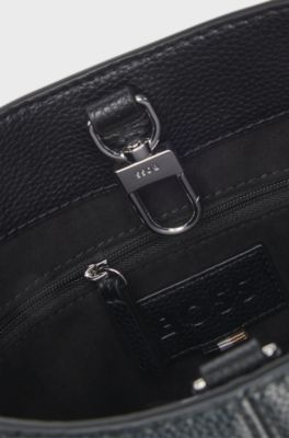 Hobo bag with Double B monogram, Black