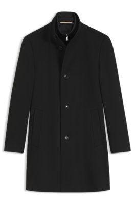 Boss Uomo Nero Cappotti, 2XL, New, - Immagine 2