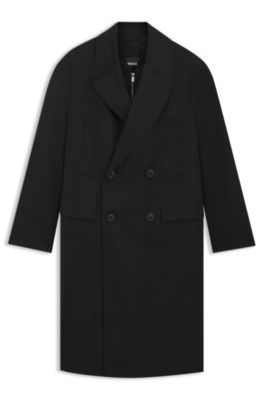 THE CHANGE HeiQ AeoniQ&trade; water-repellent coat with removable vest, Black