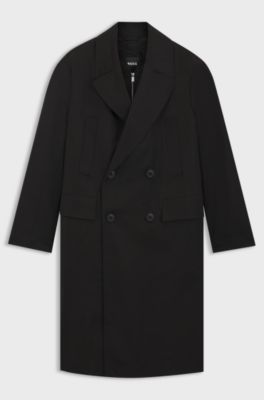 THE CHANGE HeiQ AeoniQ&trade; water-repellent coat with removable vest, Black