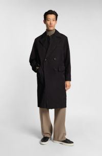 THE CHANGE HeiQ AeoniQ™ water-repellent coat with removable vest, Black