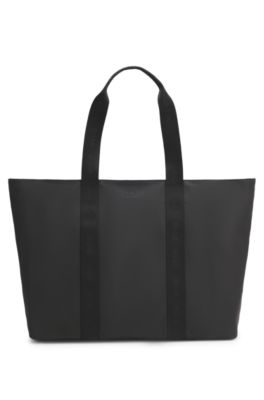 HUGO BOSS黒Womenトートバッグとショッパー