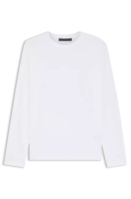 BECKHAM x BOSS T-shirt in mercerised cotton