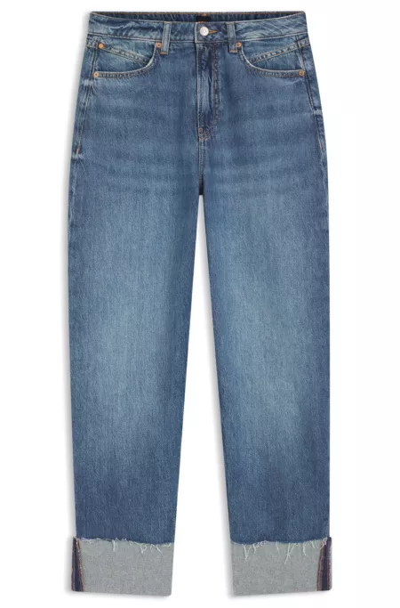 Relaxed-fit jeans with balloon leg
