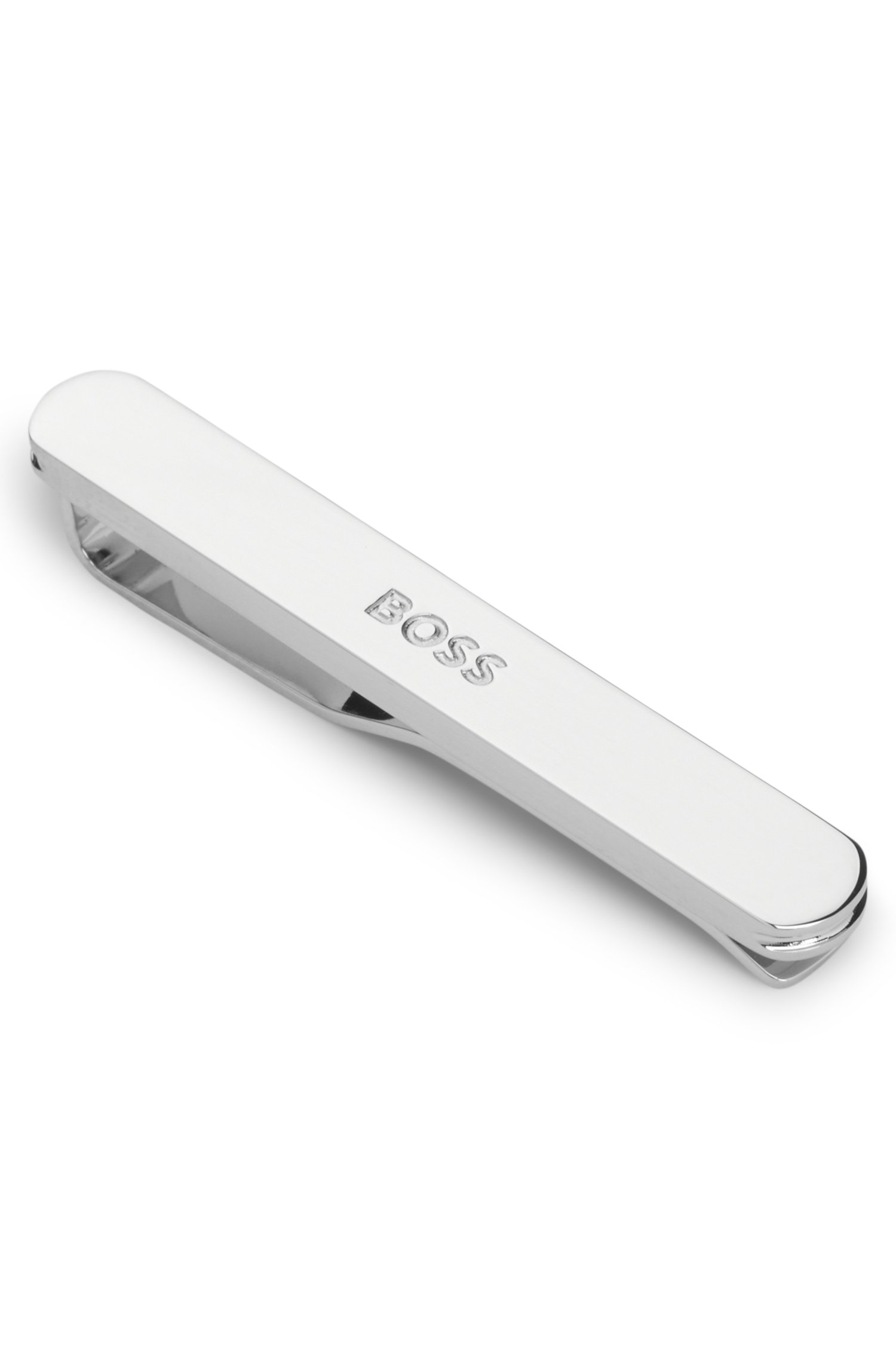 Boss Tie clip with engraved logo armband herr