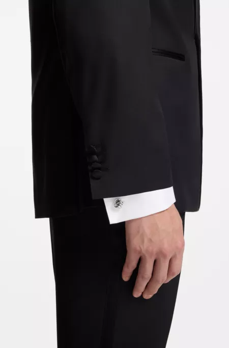 Cufflinks with knot shape