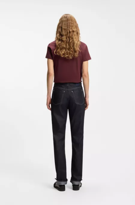Regular-fit jeans with slim leg