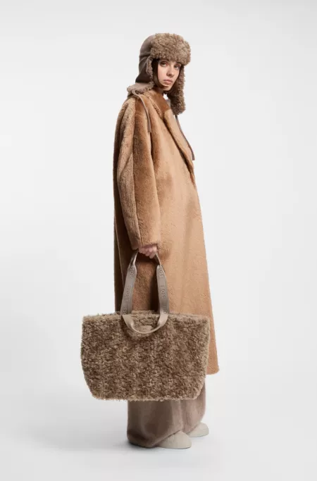 BOSS tote bag with logo straps