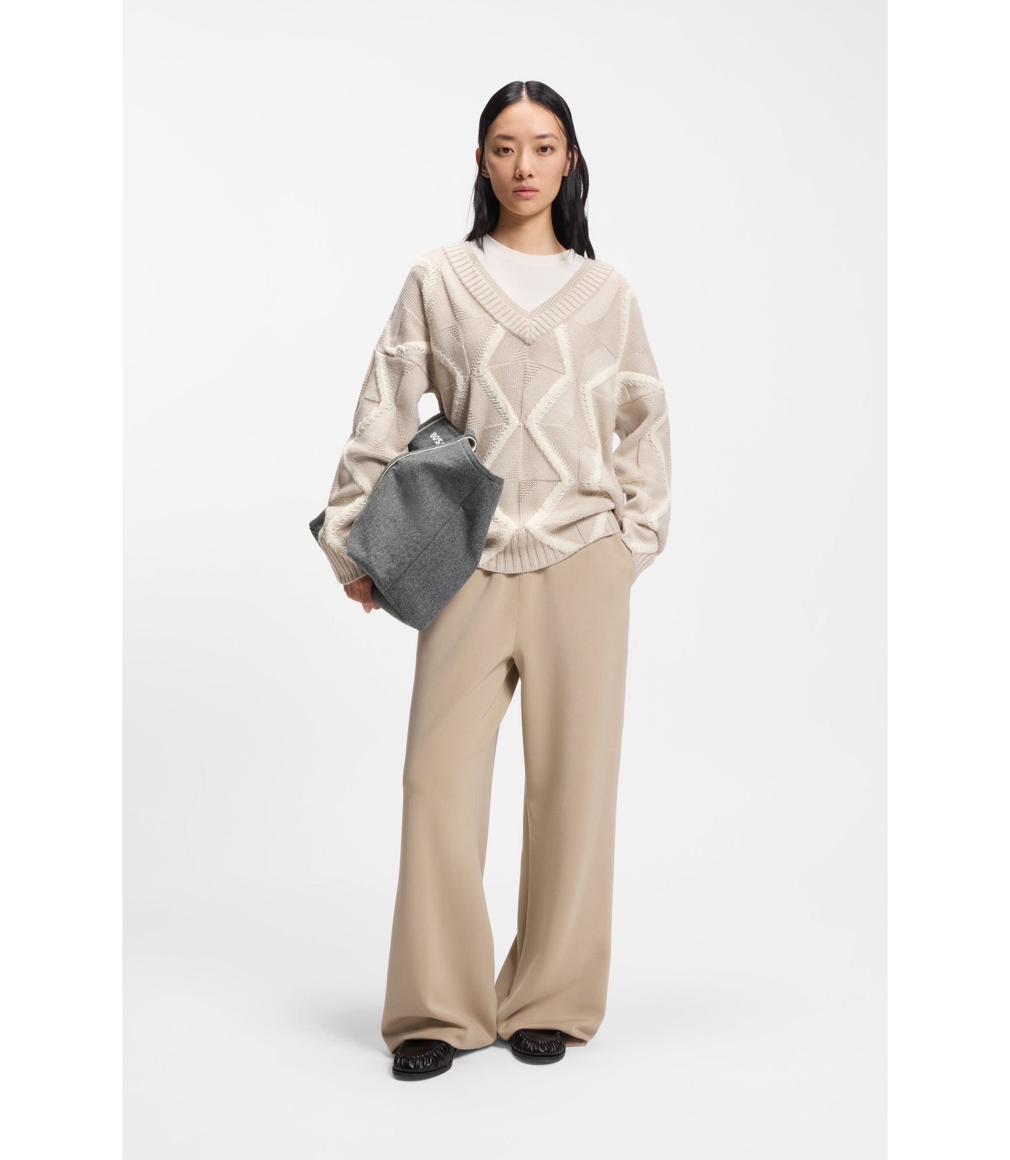 HUGO BOSSグレーWomenバッグ