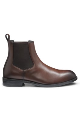 Boss Classic Chelsea boots in brushed leather kängor herr – bild 3