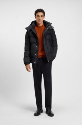 Smart slip-on Chelsea boots in polished leather, Black