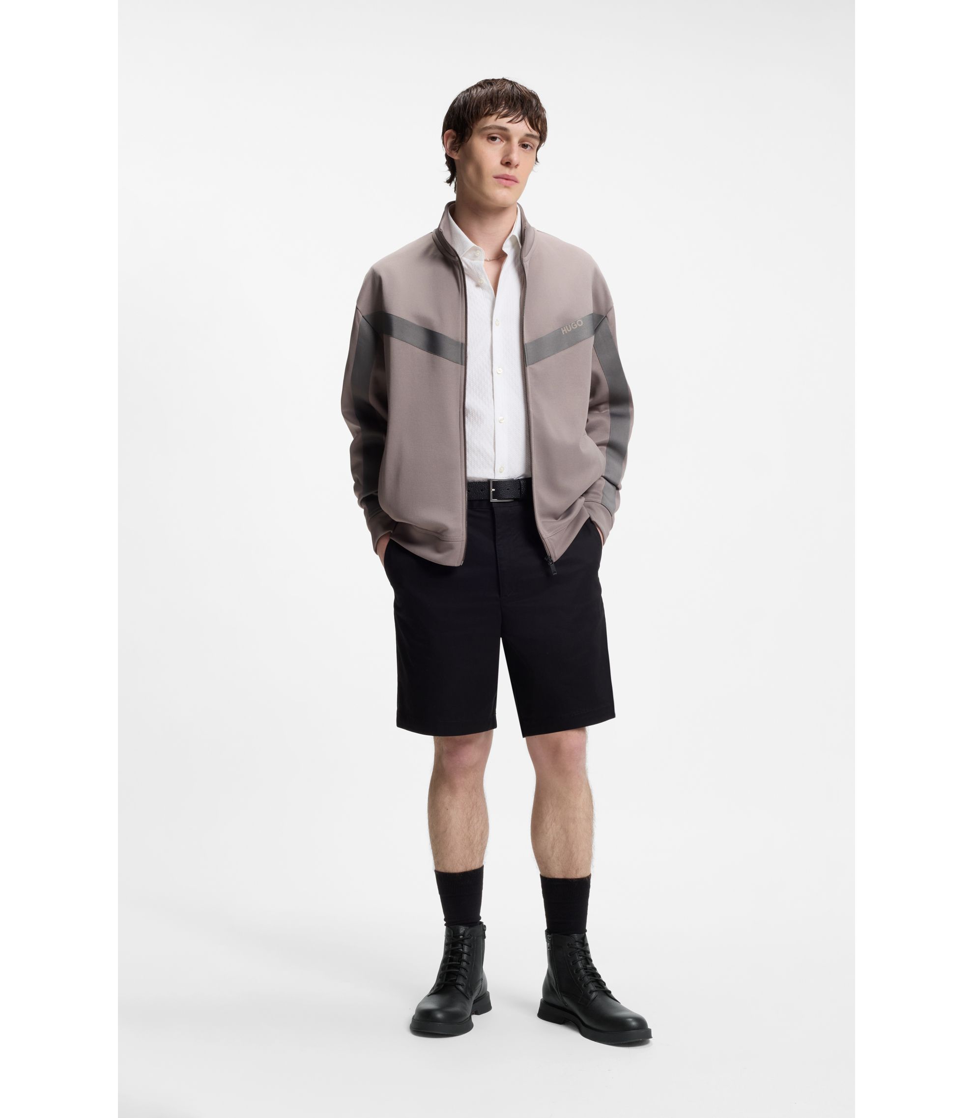 HUGO Iker Boot Zplt – Demi-Bottes Homme Élégantes Et Confortables