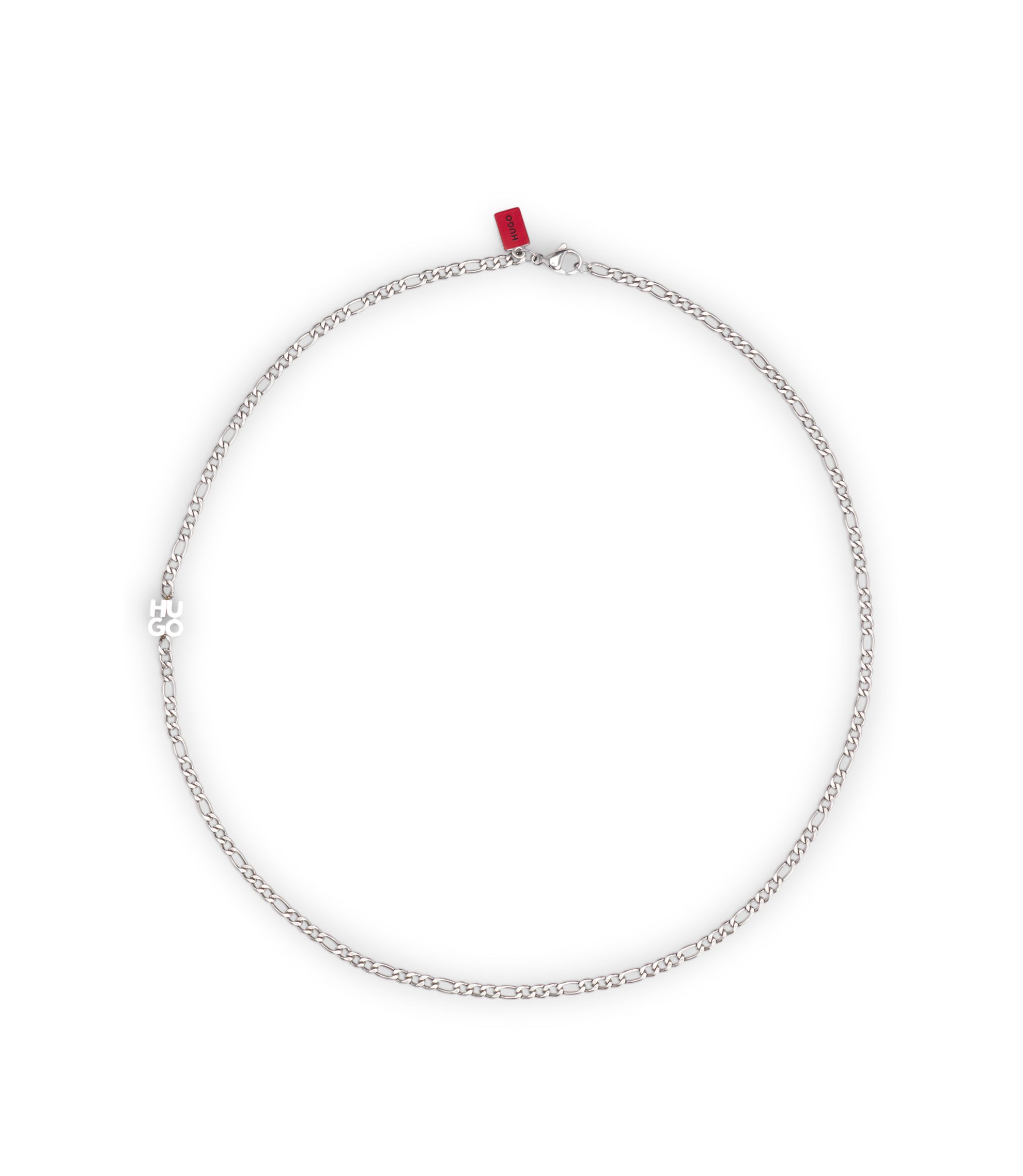 Gliederhalskette mit Stack-Logo-Detail