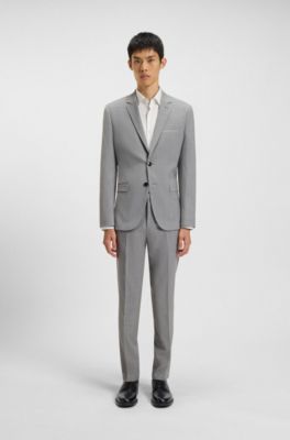 Leather Derby shoes with embossed logo, Black