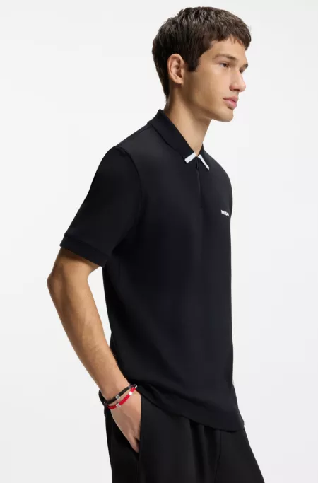 Two-pack of cord cuffs with logo plaques