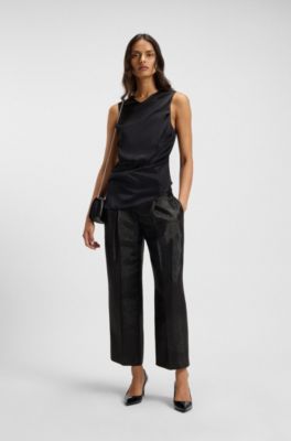 Pumps van lakleer met 7&nbsp;cm hoge hak, Zwart