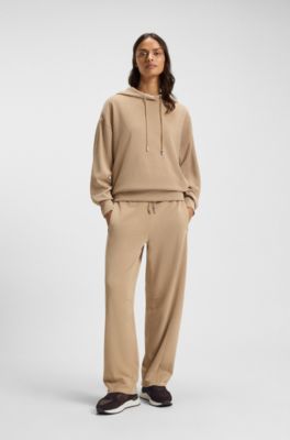 Trainers in suede and calf-hair leather, Dark Purple