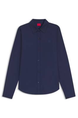 Regular-fit blouse in cotton poplin 1