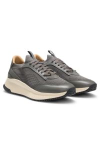 TTNM EVO Sneakers mit gestricktem Obermaterial, Grau