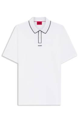 Hugo Cotton polo shirt pikéer herr – bild 4