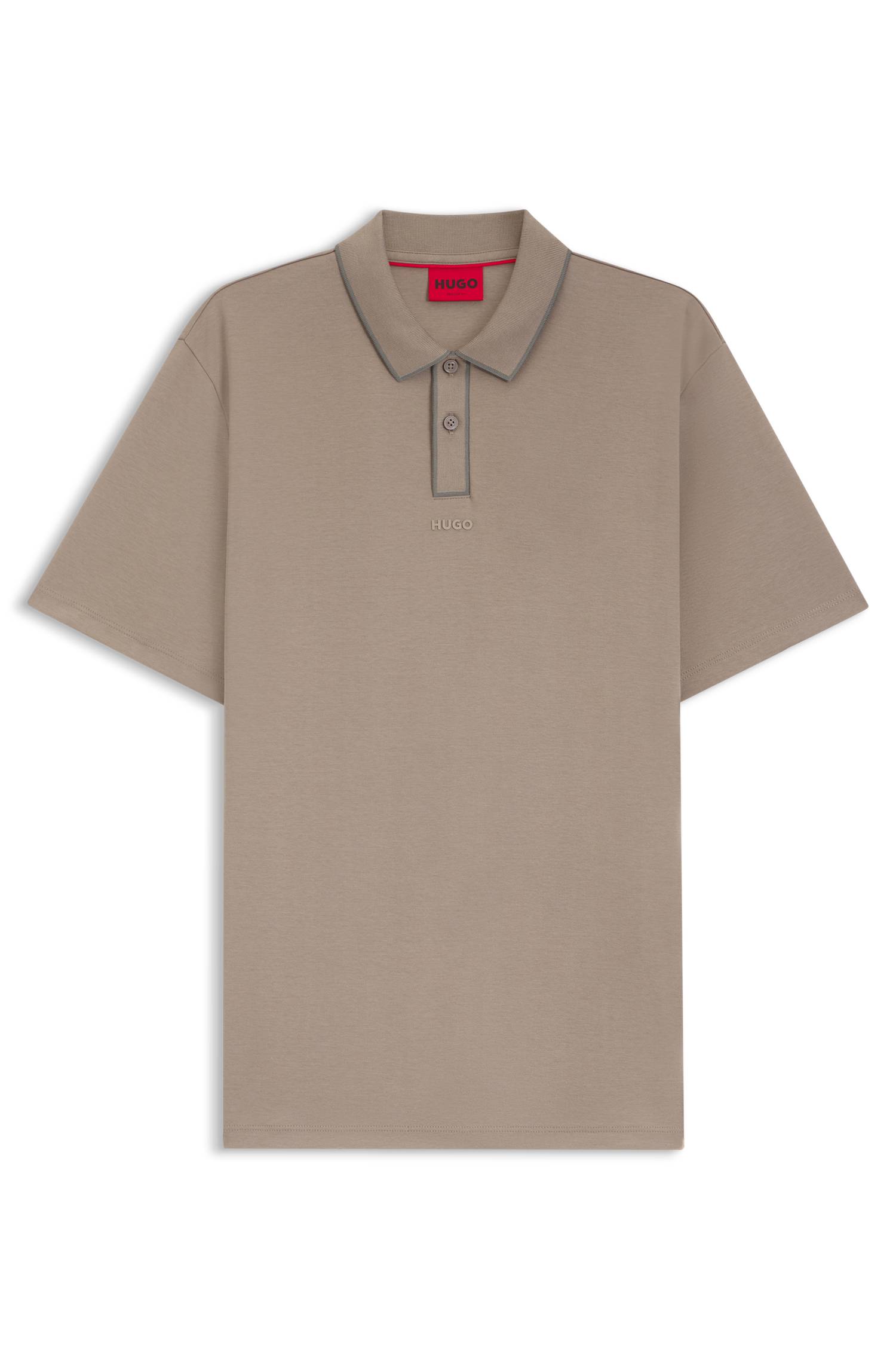 Hugo Cotton polo shirt pikéer herr – bild 4