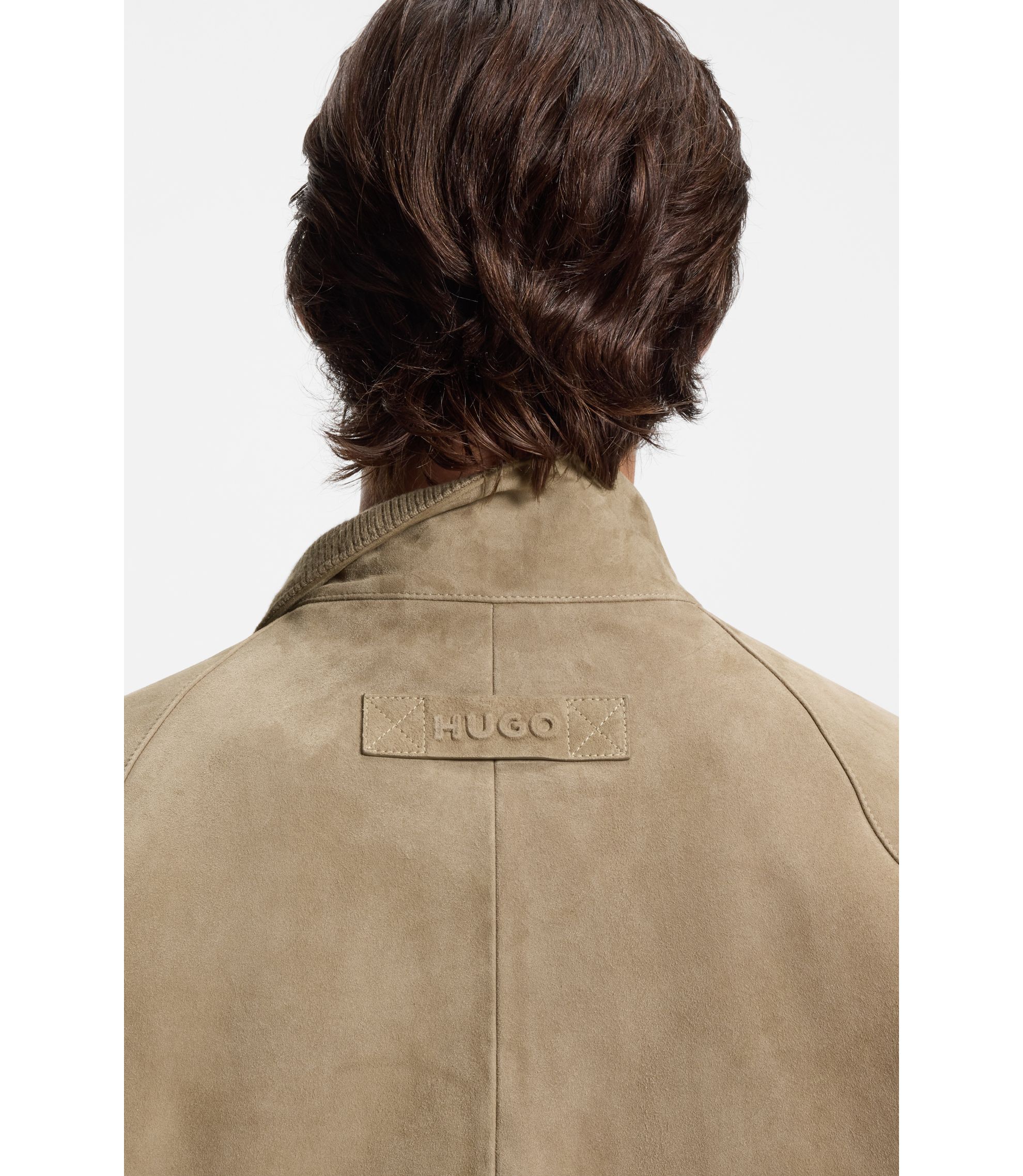 HUGO WÄR ベージュ ジレ セール】 ストレッチトロショートジレ （ベスト）｜allureville