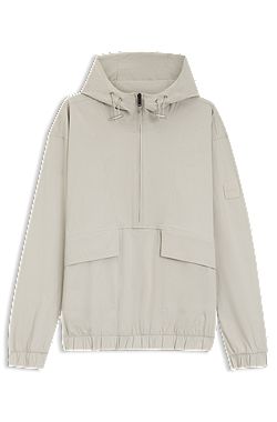 Water-repellent hoodie in a relaxed fit