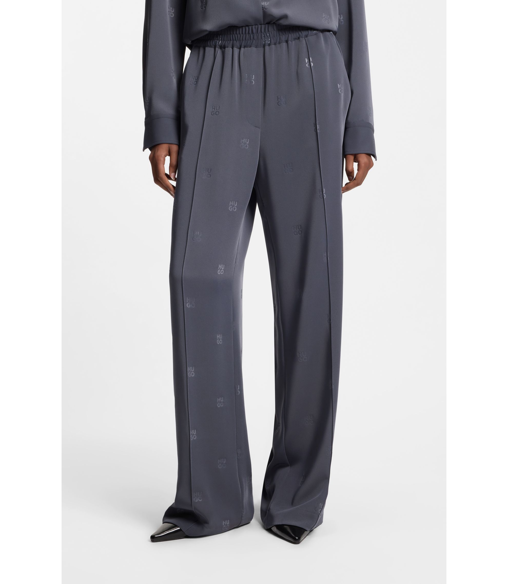 Relaxed-Fit Hose mit Stack-Logos