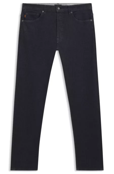 Delaware slim-fit jeans in dark-blue soft-motion denim
