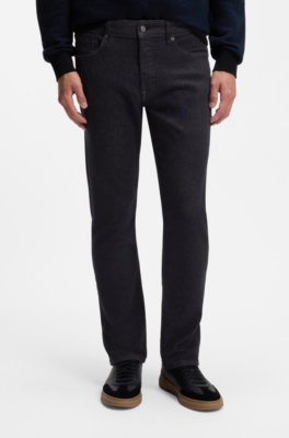 Delaware slim-fit jeans in dark-blue soft-motion denim