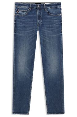 Delaware slim-fit jeans in blue super-stretch denim