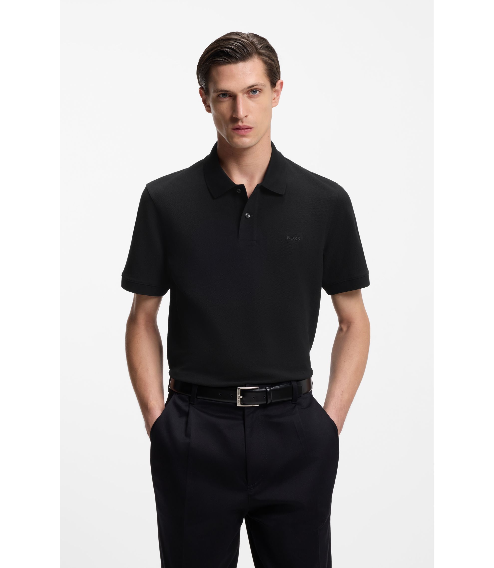 Pallas Poloshirt aus Baumwoll-Piqué mit Logo-Stickerei