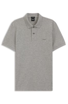 Pallas cotton polo shirt, Grey