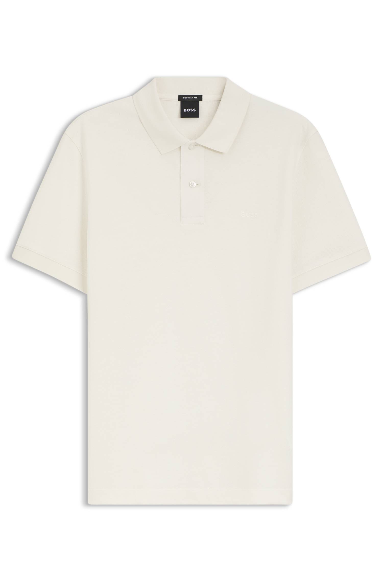 Boss Pallas cotton polo shirt pikéer herr – bild 4