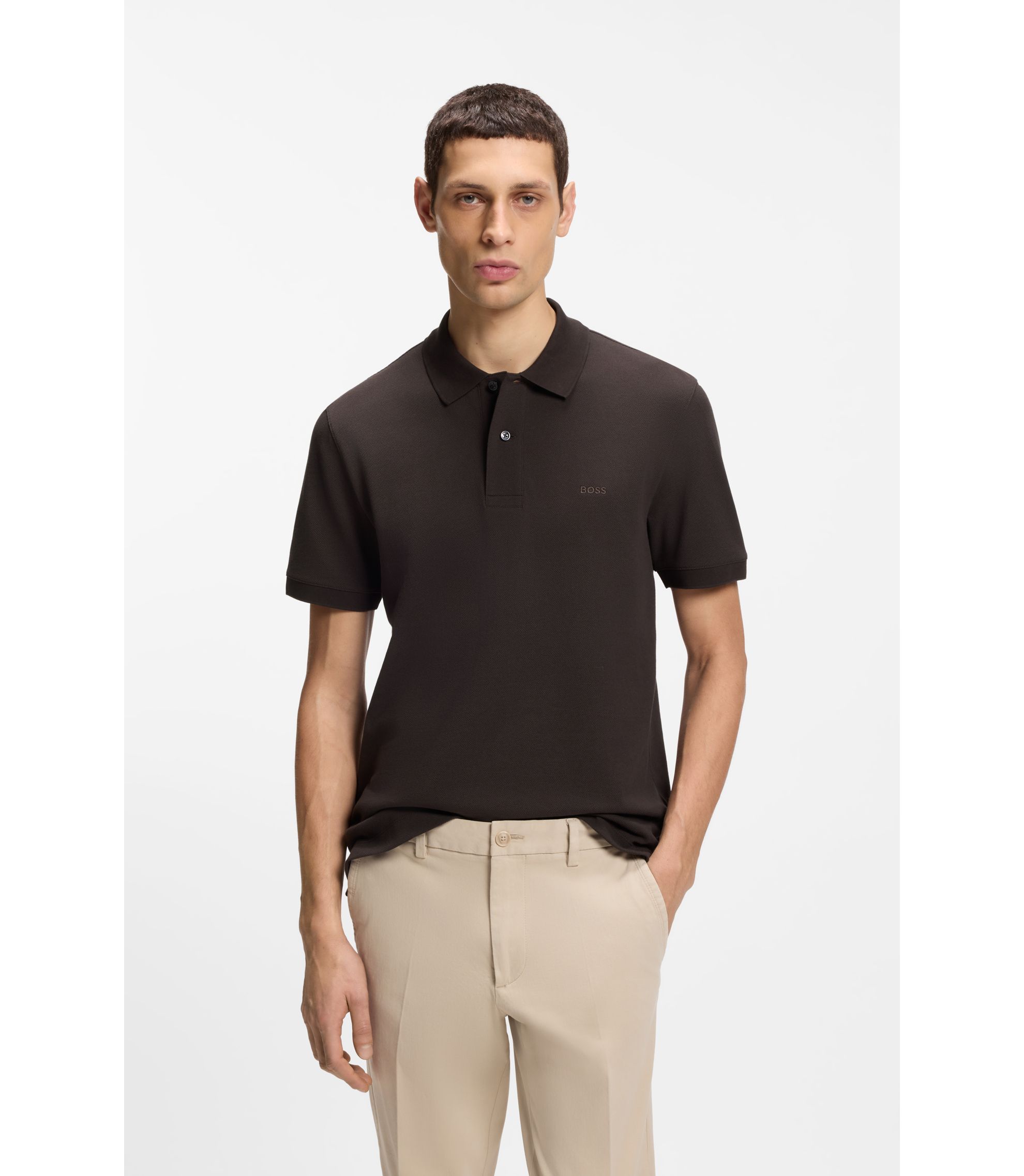 Pallas Poloshirt aus Baumwoll-Piqué mit Logo-Stickerei