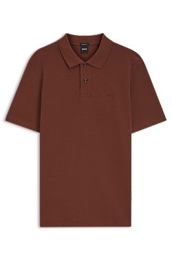 Pallas polo shirt in cotton piqué with embroidered logo