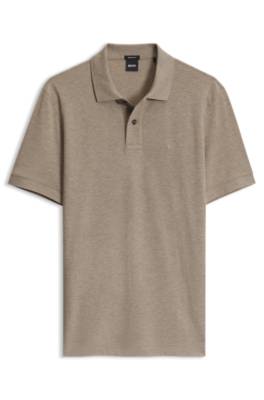 Boss Pallas cotton polo shirt pikéer herr – bild 4