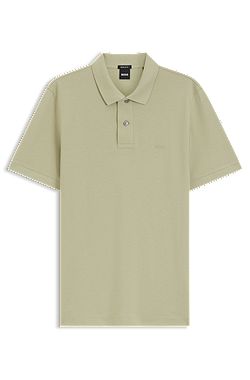 Pallas polo shirt in cotton piqué with embroidered logo