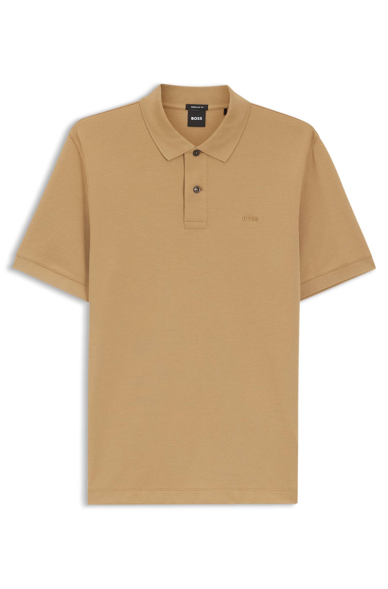 Boss Pallas cotton polo shirt pikéer herr – bild 4