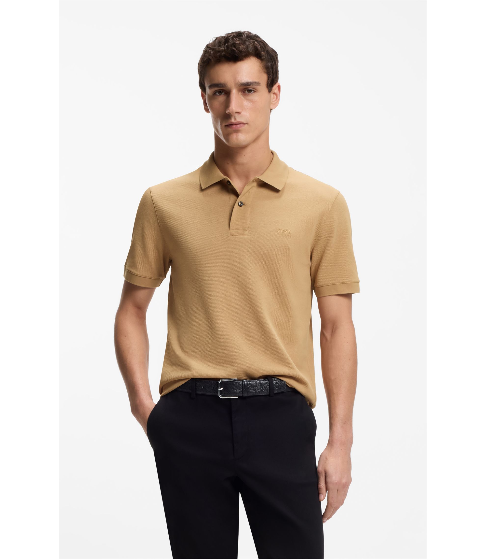 Pallas Poloshirt aus Baumwoll-Piqué mit Logo-Stickerei